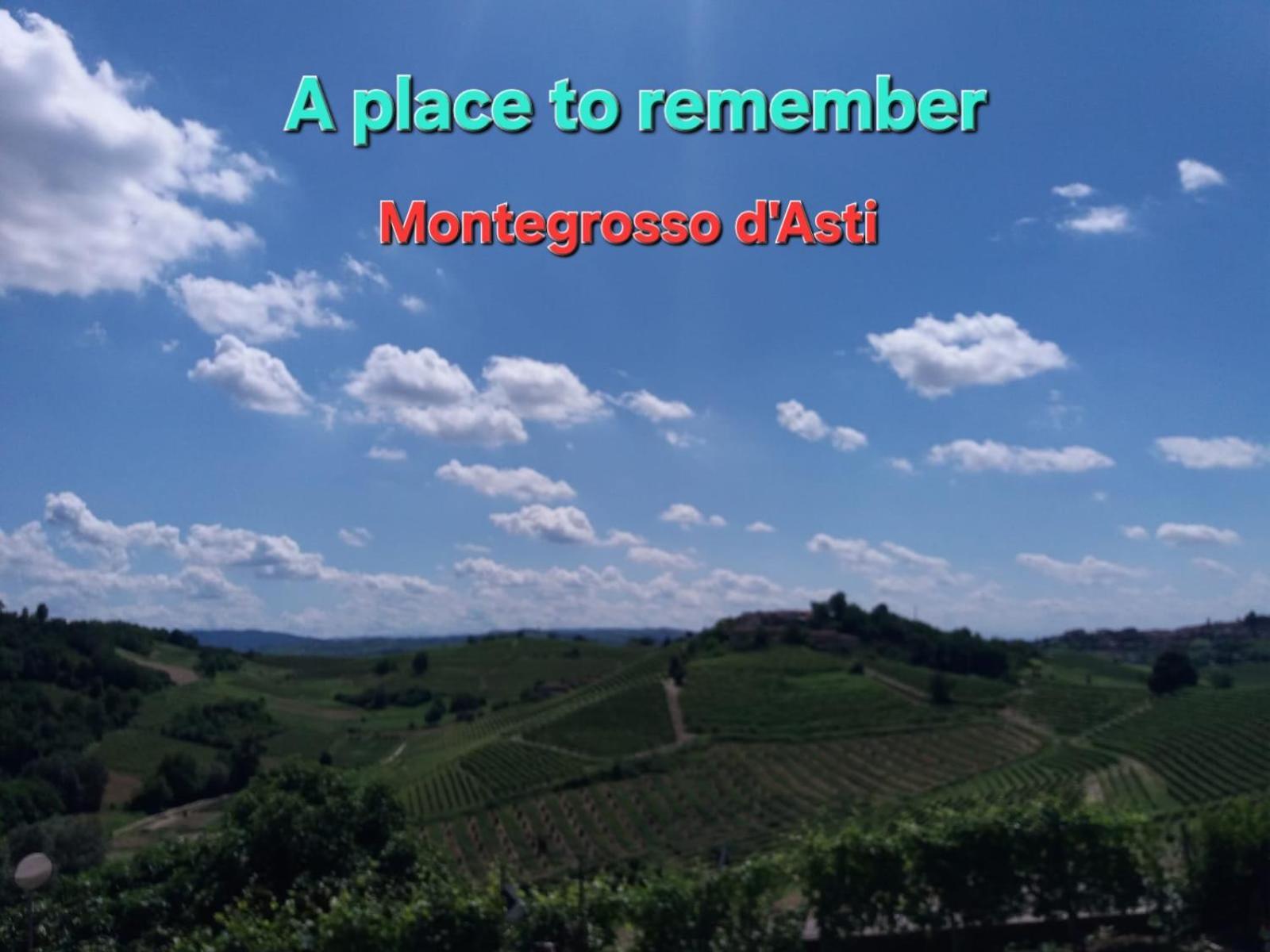 A Place To Remember Montegrosso d'Asti Eksteriør billede